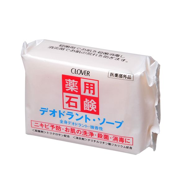 Clover Corporation Дезодорирующее мыло для чувствительной кожи ( твердое),90 гр. (116173)